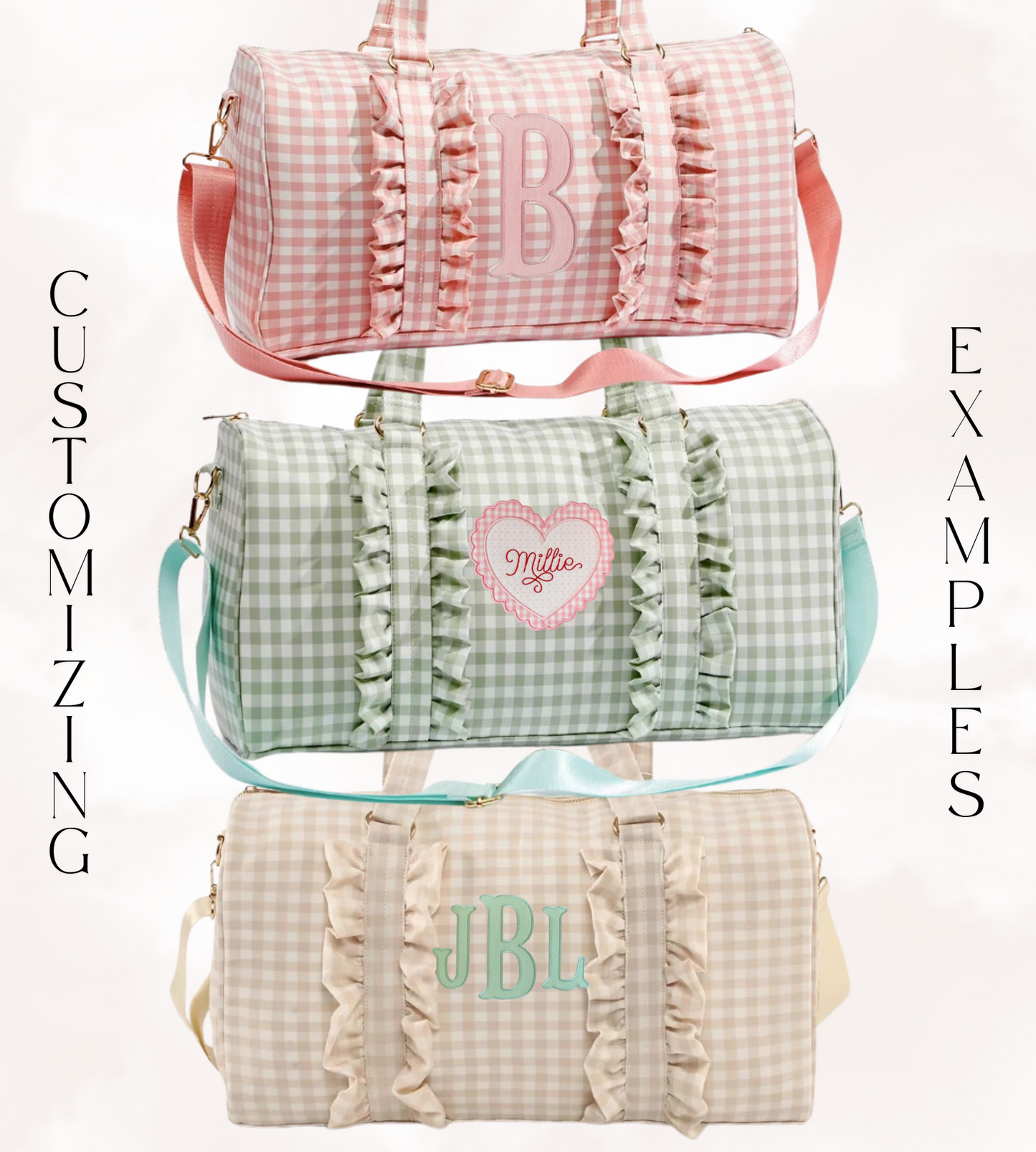 The "Elsie" Ruffle Duffle