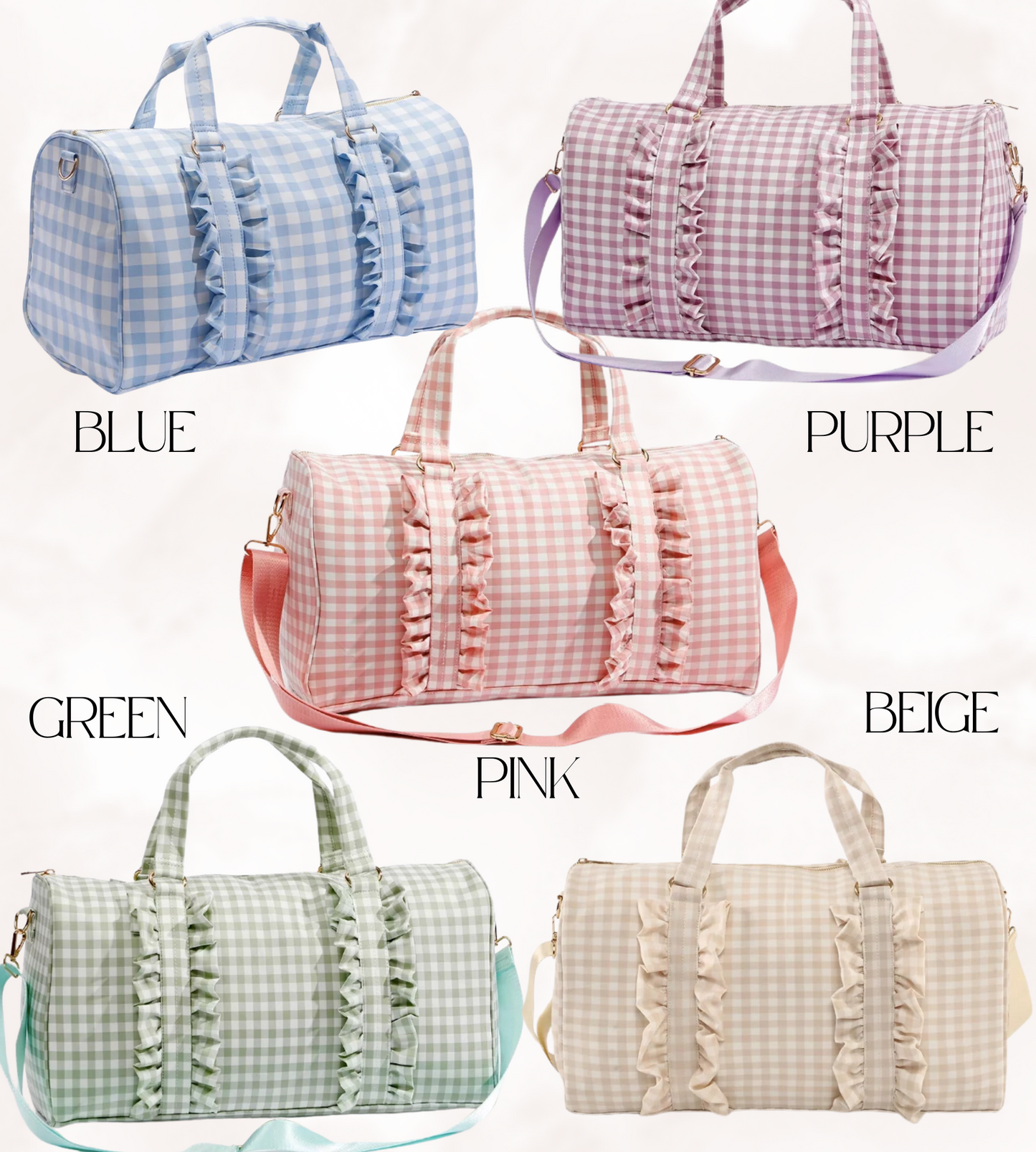 The "Elsie" Ruffle Duffle