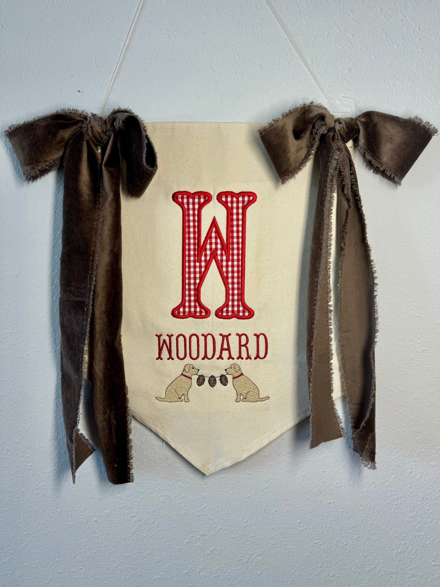 The “Woodard” Canvas Sign
